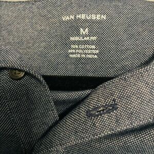 Van Heusen Navy Textured long sleeve comfy Shirt